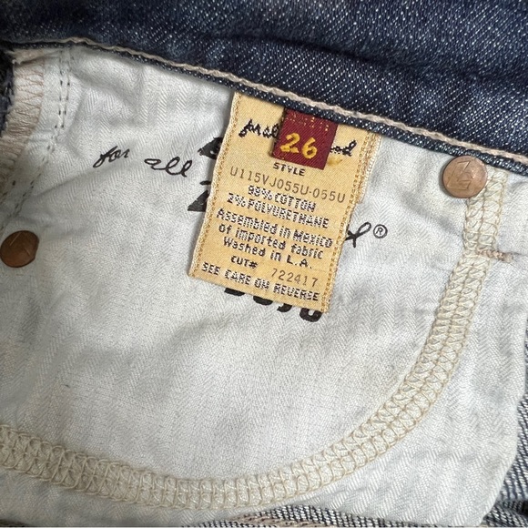 7 For All Mankind DOJO Jeans Flare Bootcut - Picture 15 of 15